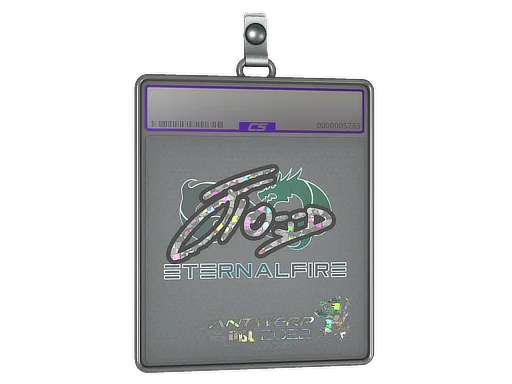 Sticker Slab | xfl0ud (Glitter) | Antwerp 2022