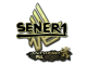Sticker | SENER1 (Gold) | Antwerp 2022