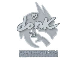 Sticker | donk | Copenhagen 2024