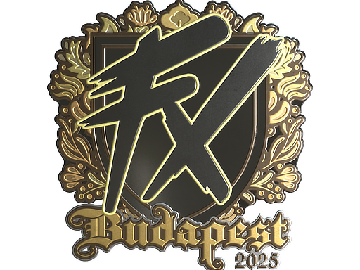Sticker | Fluxo (Gold) | Budapest 2025