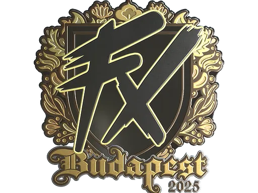 Sticker | Fluxo (Gold) | Budapest 2025