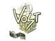 Sticker | volt (Gold) | Paris 2023 CS2 skin