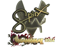 Sticker | Spinx (Gold) | Shanghai 2024