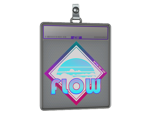 Sticker Slab | Cotton Candy Flow (Holo)