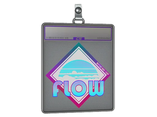 Sticker Slab | Cotton Candy Flow (Holo)
