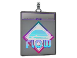 Sticker Slab | Cotton Candy Flow (Holo)