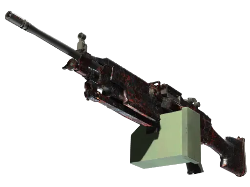StatTrak™ M249 | Magma (Well-Worn)