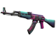 StatTrak™ AK-47 | Neon Rider (Battle-Scarred)