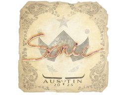 Sticker | Sonic | Austin 2025