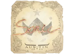 Sticker | Sonic | Austin 2025