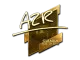 Sticker | AZR (Gold) | Boston 2018 CS2 skin