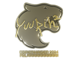 Sticker | yuurih (Gold) | Copenhagen 2024