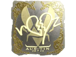 Sticker | ropz (Gold) | Austin 2025
