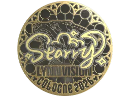 Sticker | Starry (Gold) | Cologne 2026