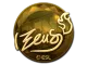 Sticker | Zeus (Gold) | Katowice 2019 CS2 skin