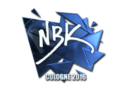 Sticker | NBK- (Foil) | Cologne 2016