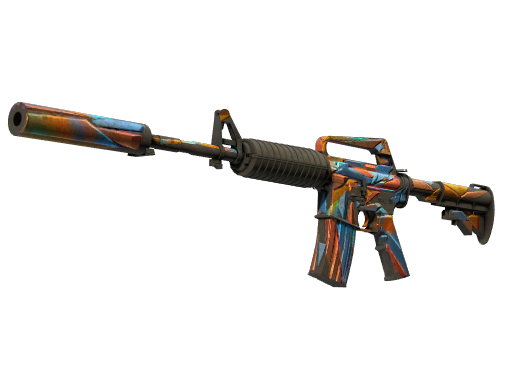 StatTrak™ M4A1-S | Leaded Glass (Battle-Scarred)