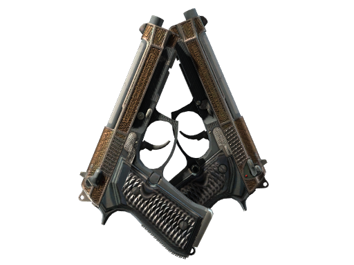 Dual Berettas | Tread (Field-Tested)