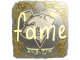 Sticker | fame (Gold) | Austin 2025