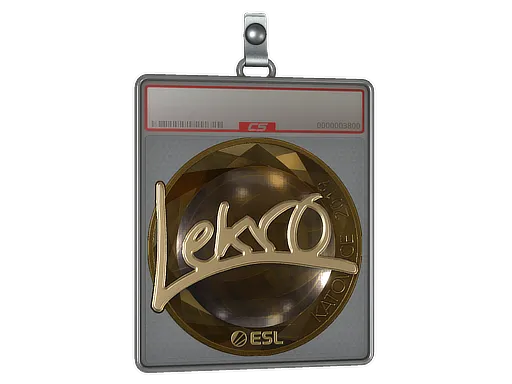 Sticker Slab | Lekr0 (Gold) | Katowice 2019