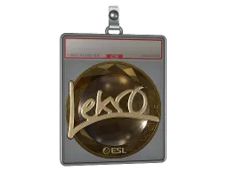 Sticker Slab | Lekr0 (Gold) | Katowice 2019
