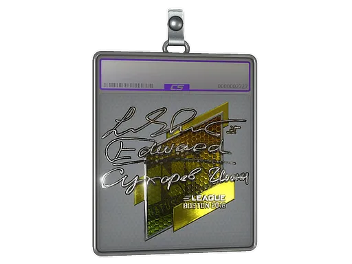 Sticker Slab | Edward (Foil) | Boston 2018