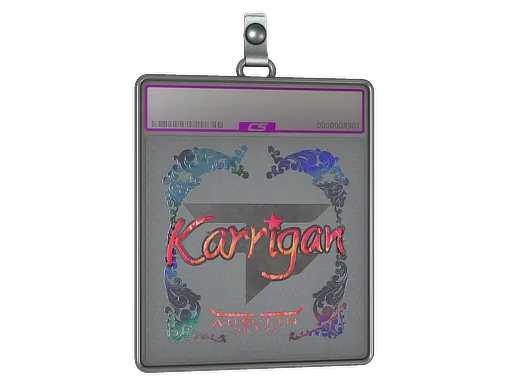 Sticker Slab | karrigan (Holo) | Austin 2025