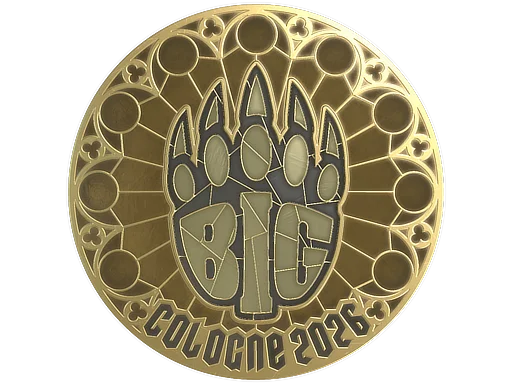 Sticker | BIG (Gold) | Cologne 2026