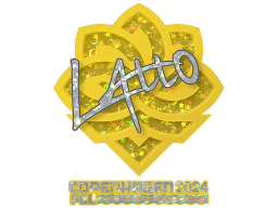 Sticker | latto (Glitter) | Copenhagen 2024