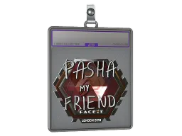 Sticker Slab | pashaBiceps (Foil) | London 2018
