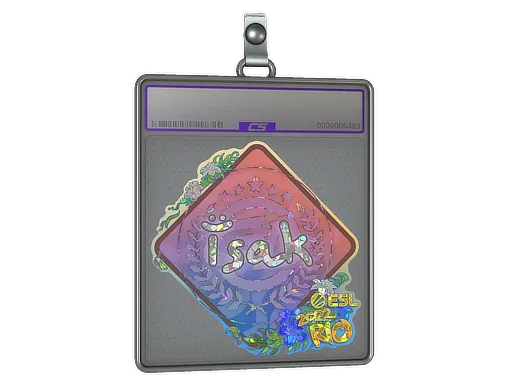 Sticker Slab | isak (Glitter) | Rio 2022