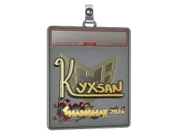 Sticker Slab | kyxsan (Gold) | Shanghai 2024