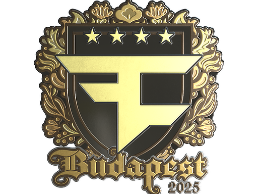Sticker | FaZe Clan (Gold) | Budapest 2025