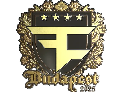 Sticker | FaZe Clan (Gold) | Budapest 2025