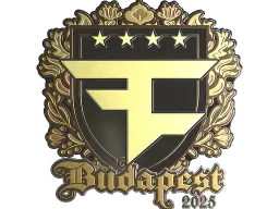 Sticker | FaZe Clan (Gold) | Budapest 2025