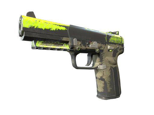 Five-SeveN | Neon Kimono (Battle-Scarred)
