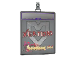 Sticker Slab | xertioN (Glitter) | Shanghai 2024