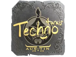 Sticker | Techno4K (Foil) | Austin 2025