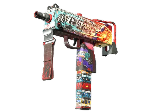 MAC-10 | Derailment (Well-Worn)