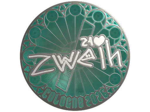 Sticker | zweih (Foil) | Cologne 2026