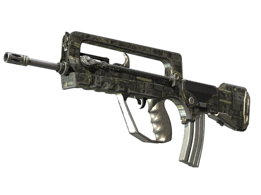 Souvenir FAMAS | Faulty Wiring (Battle-Scarred)