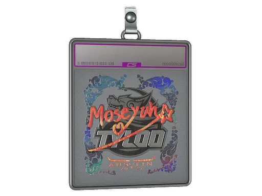Sticker Slab | Moseyuh (Holo) | Austin 2025