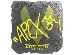 Sticker | apEX (Foil) | Austin 2025