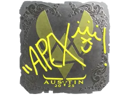 Sticker | apEX (Foil) | Austin 2025