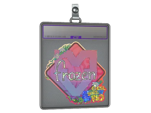 Sticker Slab | frozen (Glitter) | Rio 2022