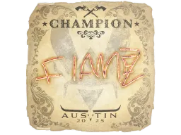 Sticker | FlameZ (Champion) | Austin 2025