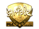 Sticker | s1mple (Gold) | Krakow 2017