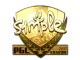 Sticker | s1mple (Gold) | Krakow 2017 CS2 skin