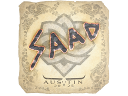 Sticker | saadzin | Austin 2025