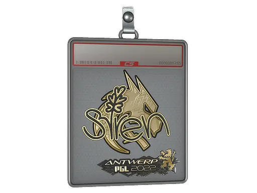 Sticker Slab | S1ren (Gold) | Antwerp 2022